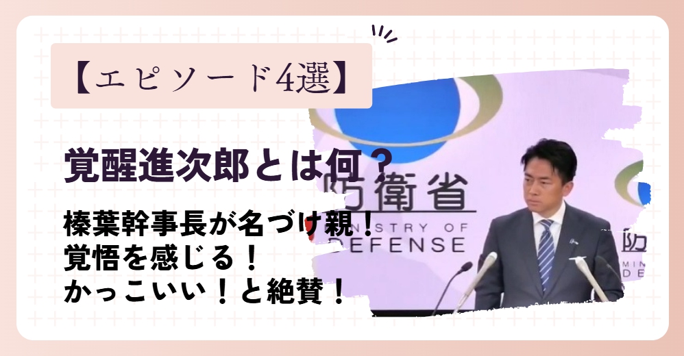 覚醒進次郎とは何？